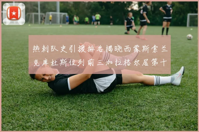 热刺队史引援排名揭晓西蒙斯索兰克库杜斯位列前三加拉格尔居第十一位